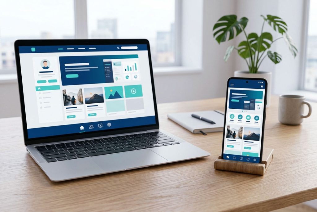 ejemplo de página web responsive en Guadalajara